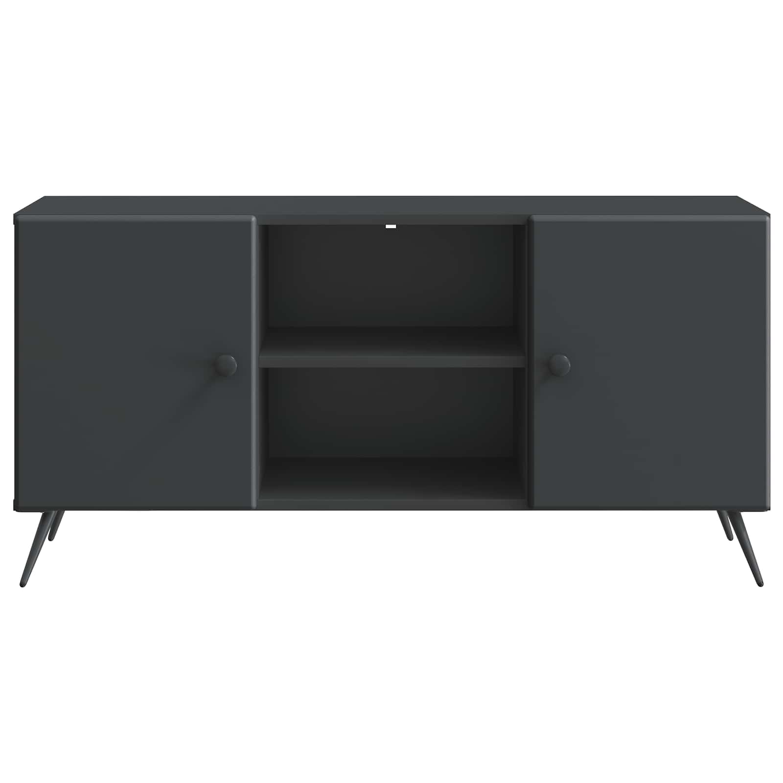 Mobile TV Nero 102 x 34,5 x 50 cm Legno ingegnerizzato