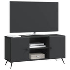 Mobile TV Nero 102 x 34,5 x 50 cm Legno ingegnerizzato