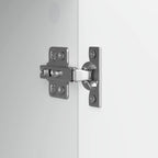 Mobile TV Bianco Lucido 102 x 34,5 x 50 cm Legno ingegnerizzato