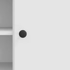 Mobile TV Bianco Lucido 102 x 34,5 x 50 cm Legno ingegnerizzato