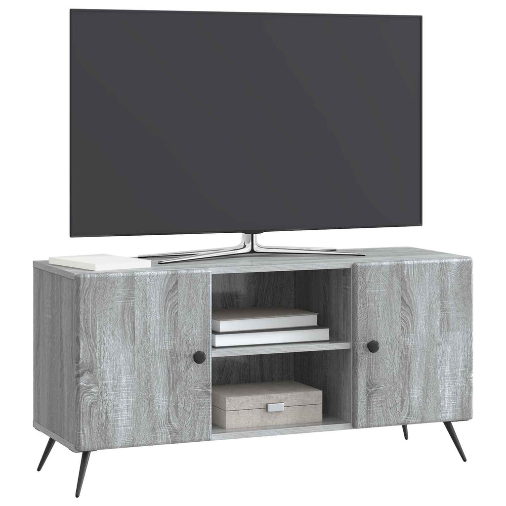 Mobile TV Grigio Sonoma 102 x 34,5 x 50 cm Legno ingegnerizzato