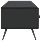 Mobile TV Nero 147 x 34,5 x 30 cm Legno ingegnerizzato