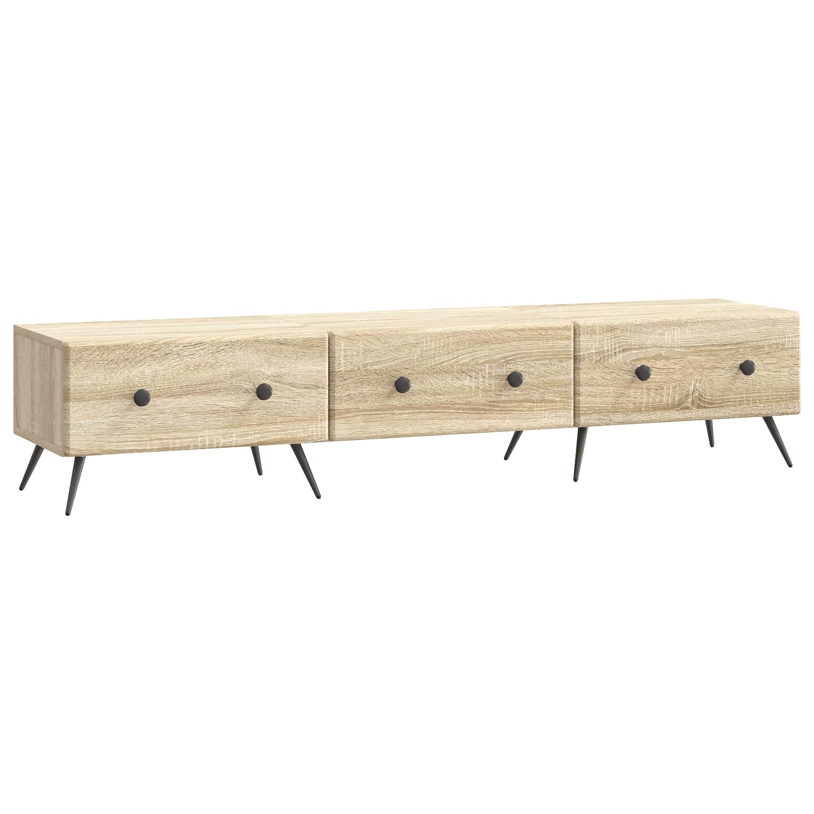 Mobile TV Rovere Sonoma 147 x 34,5 x 30 cm Legno ingegnerizzato