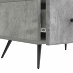 Mobile TV con cassetto Grigio Cemento 147 x 34,5 x 30 cm