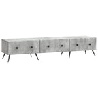 Mobile TV con cassetto Grigio Cemento 147 x 34,5 x 30 cm