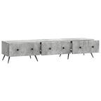 Mobile TV con cassetto Grigio Cemento 147 x 34,5 x 30 cm
