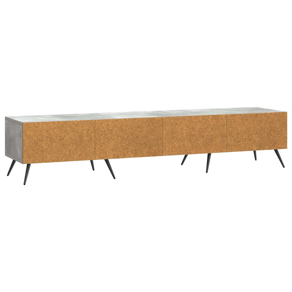 Mobile TV con cassetto Grigio Cemento 147 x 34,5 x 30 cm