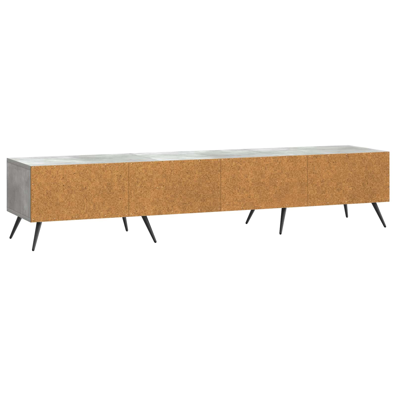 Mobile TV con cassetto Grigio Cemento 147 x 34,5 x 30 cm