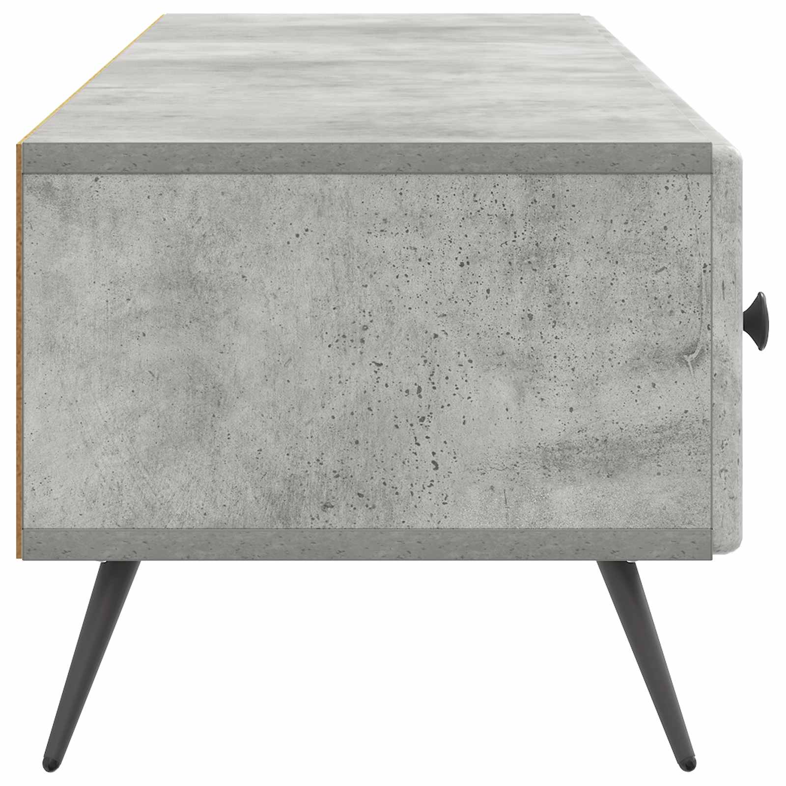 Mobile TV con cassetto Grigio Cemento 147 x 34,5 x 30 cm