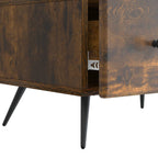 Mobile TV Rovere Fumo 147 x 34,5 x 30 cm Legno ingegnerizzato