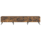 Mobile TV Rovere Fumo 147 x 34,5 x 30 cm Legno ingegnerizzato