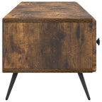 Mobile TV Rovere Fumo 147 x 34,5 x 30 cm Legno ingegnerizzato