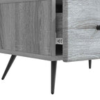 Mobile TV Grigio Sonoma 147 x 34,5 x 30 cm Legno ingegnerizzato
