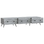 Mobile TV Grigio Sonoma 147 x 34,5 x 30 cm Legno ingegnerizzato