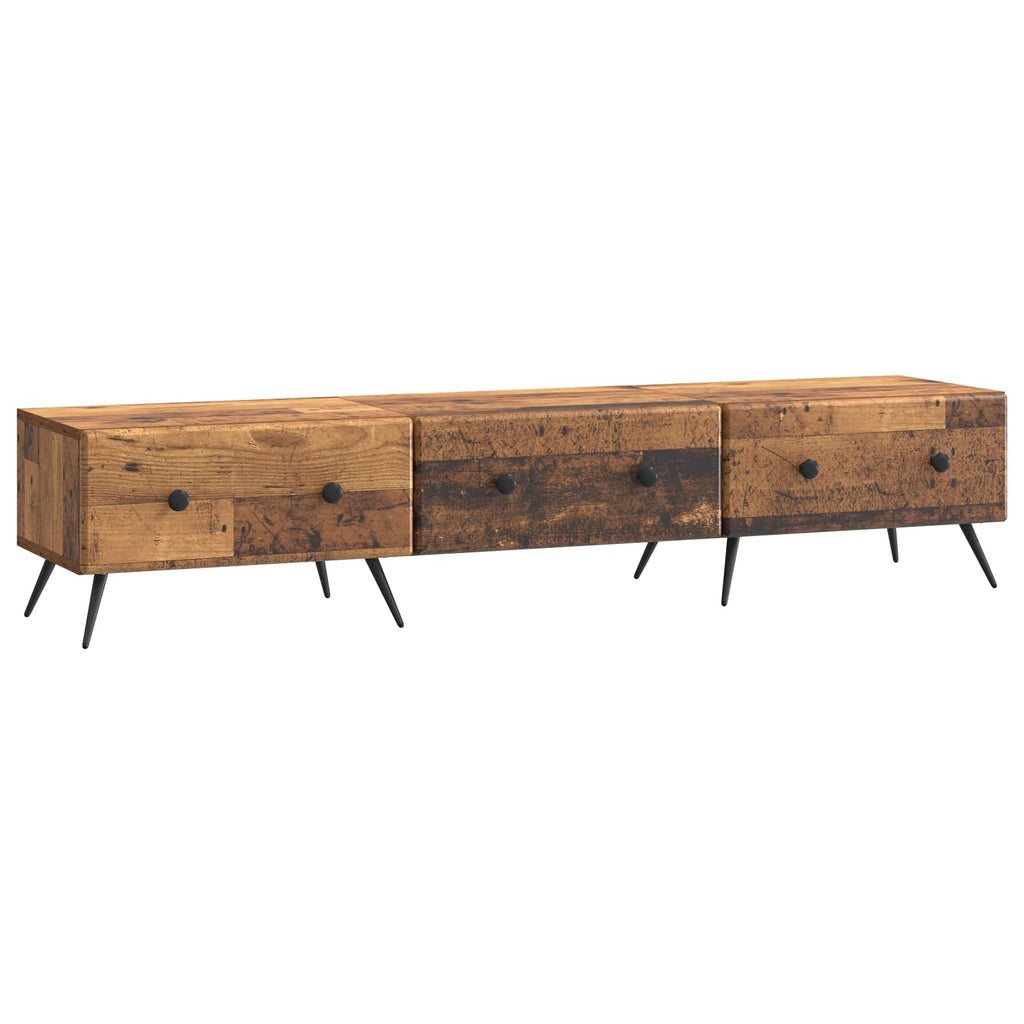 Mobile TV Legno antico 147 x 34,5 x 30 cm Legno ingegnerizzato