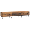 Mobile TV Legno antico 147 x 34,5 x 30 cm Legno ingegnerizzato