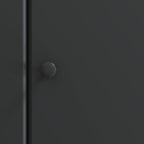 Mobile TV Nero 99 x 34,5 x 50 cm Legno ingegnerizzato