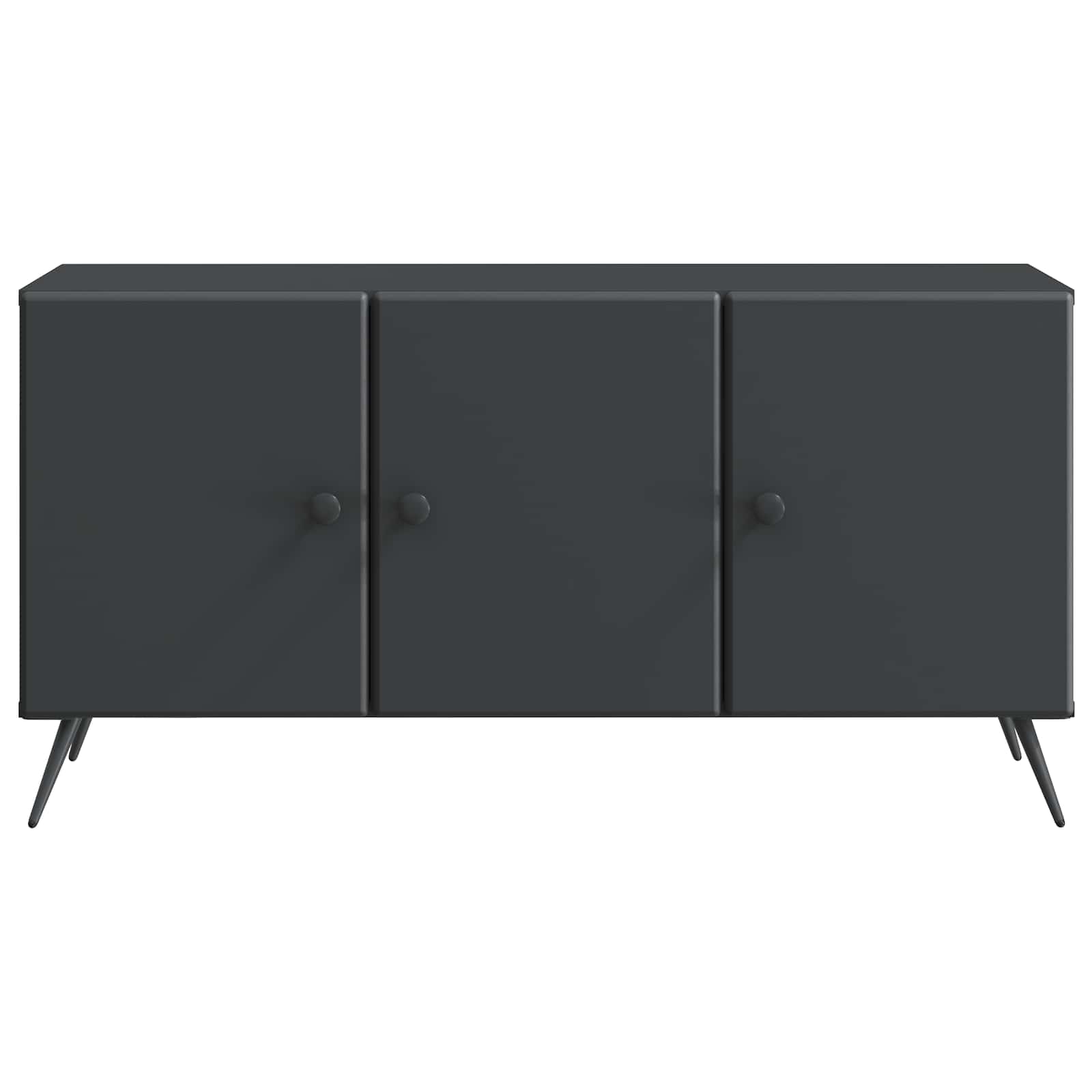 Mobile TV Nero 99 x 34,5 x 50 cm Legno ingegnerizzato