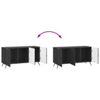 Mobile TV Nero 99 x 34,5 x 50 cm Legno ingegnerizzato