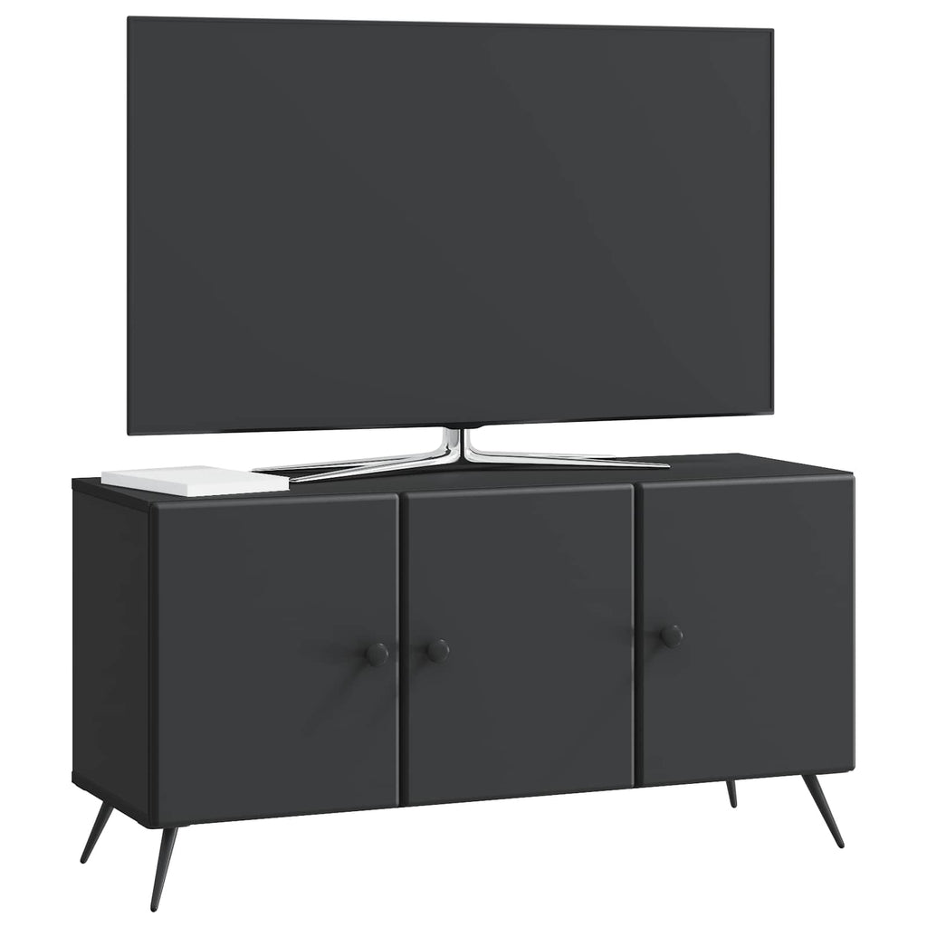Mobile TV Nero 99 x 34,5 x 50 cm Legno ingegnerizzato