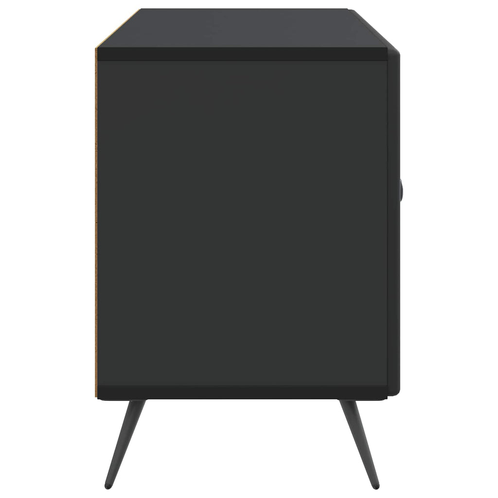 Mobile TV Nero 99 x 34,5 x 50 cm Legno ingegnerizzato
