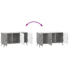 Mobile TV Grigio Cemento 99 x 34,5 x 50 cm Legno ingegnerizzato