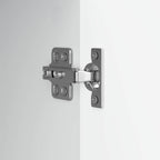 Mobile TV Bianco Lucido 99 x 34,5 x 50 cm Legno ingegnerizzato