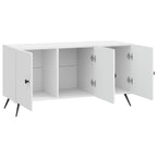 Mobile TV Bianco Lucido 99 x 34,5 x 50 cm Legno ingegnerizzato