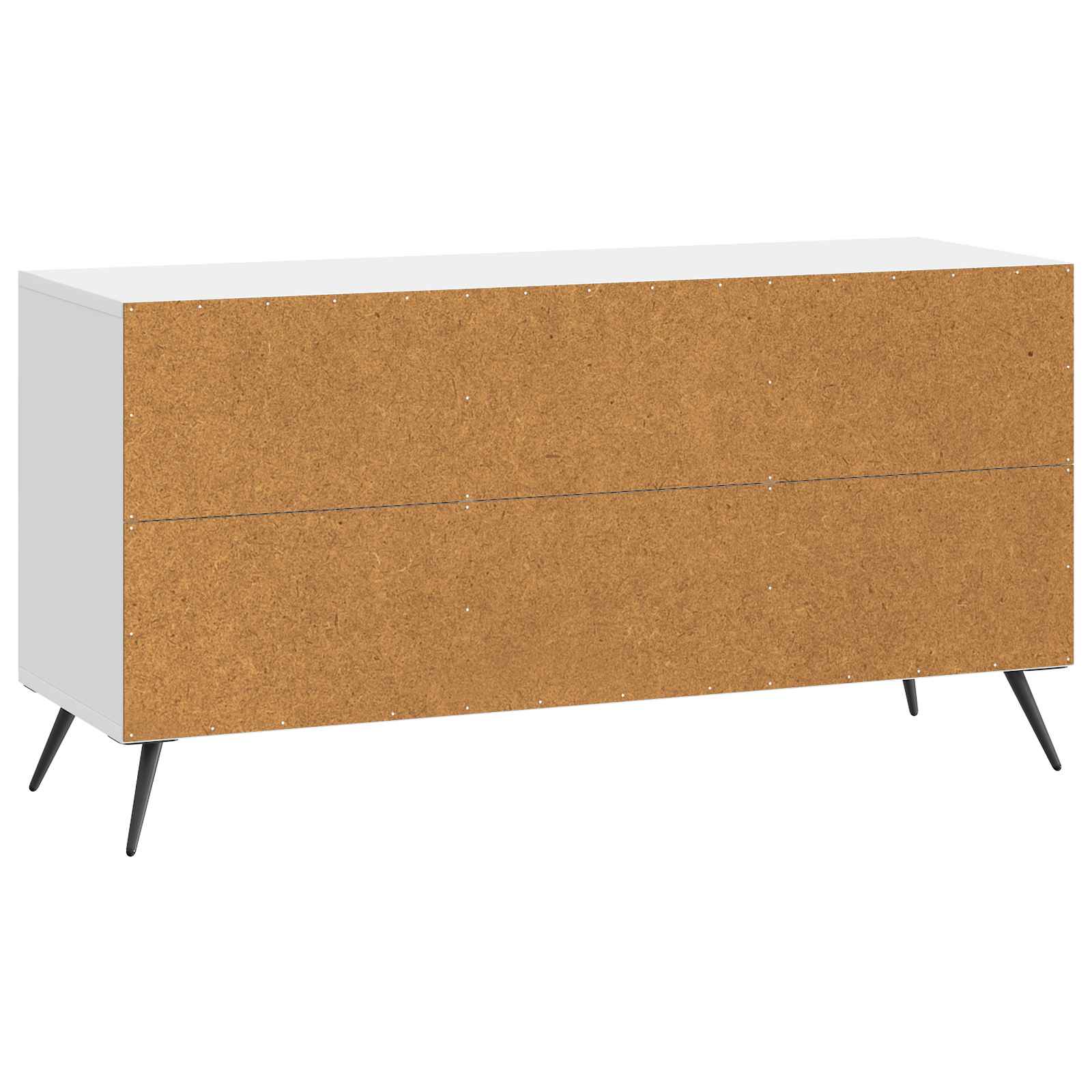 Mobile TV Bianco Lucido 99 x 34,5 x 50 cm Legno ingegnerizzato