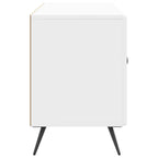 Mobile TV Bianco Lucido 99 x 34,5 x 50 cm Legno ingegnerizzato