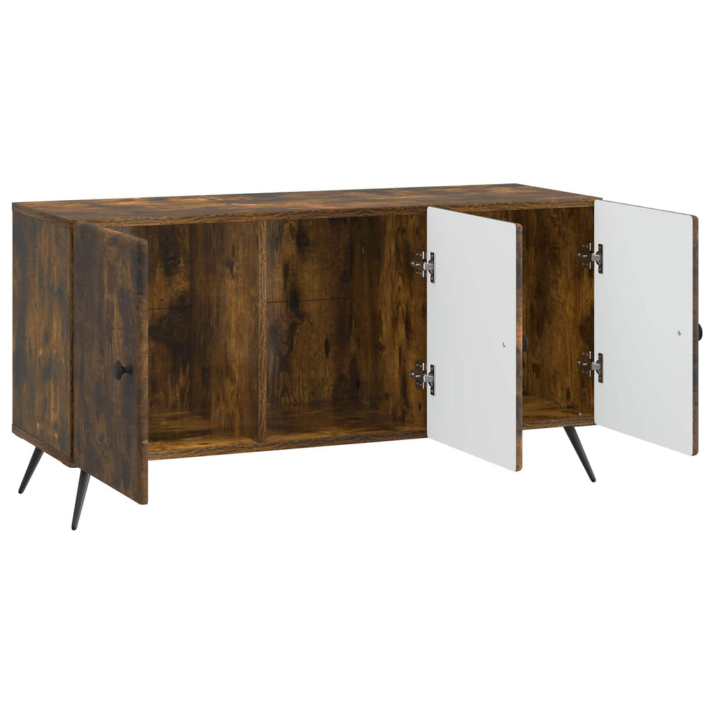 Mobile TV Rovere Fumo 99 x 34,5 x 50 cm Legno ingegnerizzato