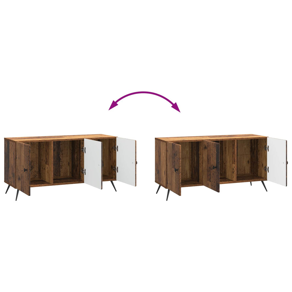 Mobile TV Legno antico 99 x 34,5 x 50 cm Legno ingegnerizzato