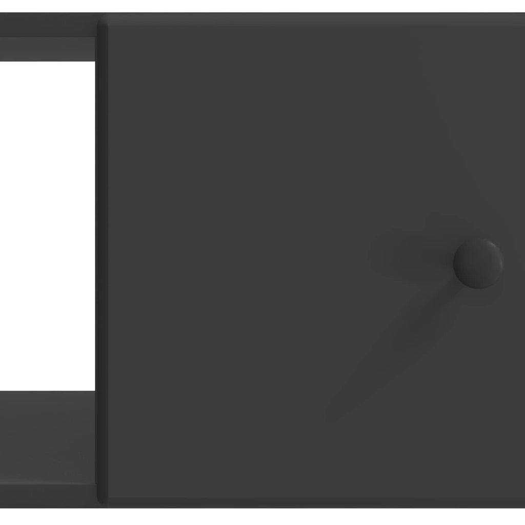 Tavolino da salotto Nero 90 x 50 x 40 cm Legno ingegnerizzato