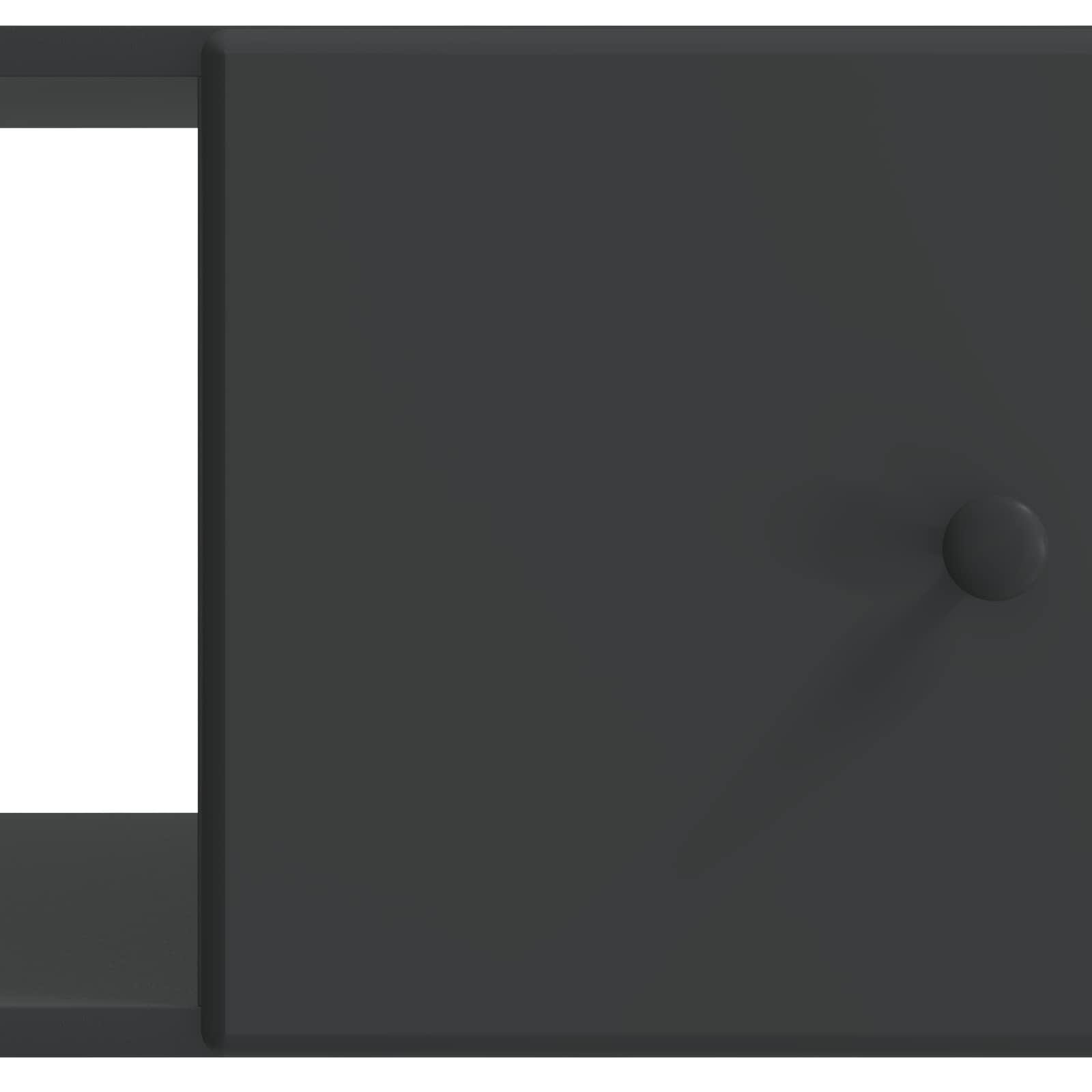 Tavolino da salotto Nero 90 x 50 x 40 cm Legno ingegnerizzato