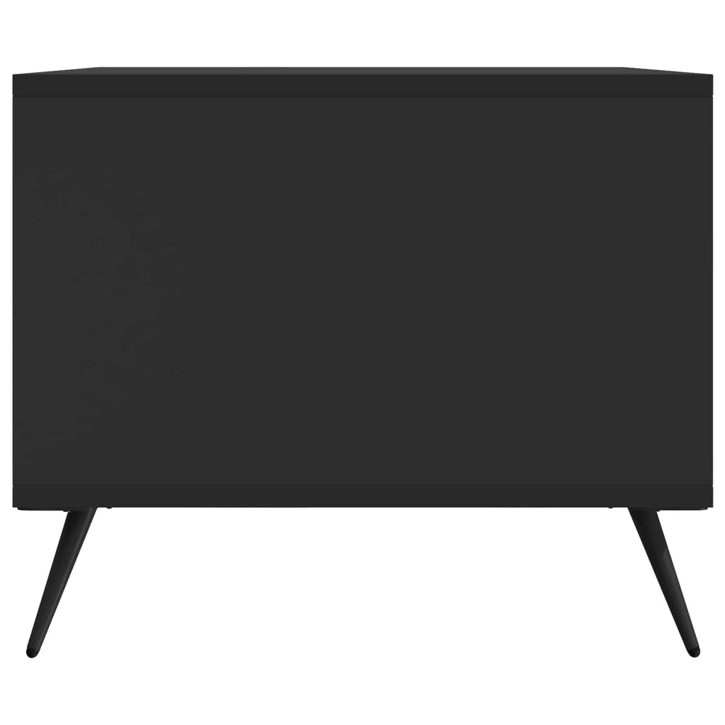 Tavolino da salotto Nero 90 x 50 x 40 cm Legno ingegnerizzato