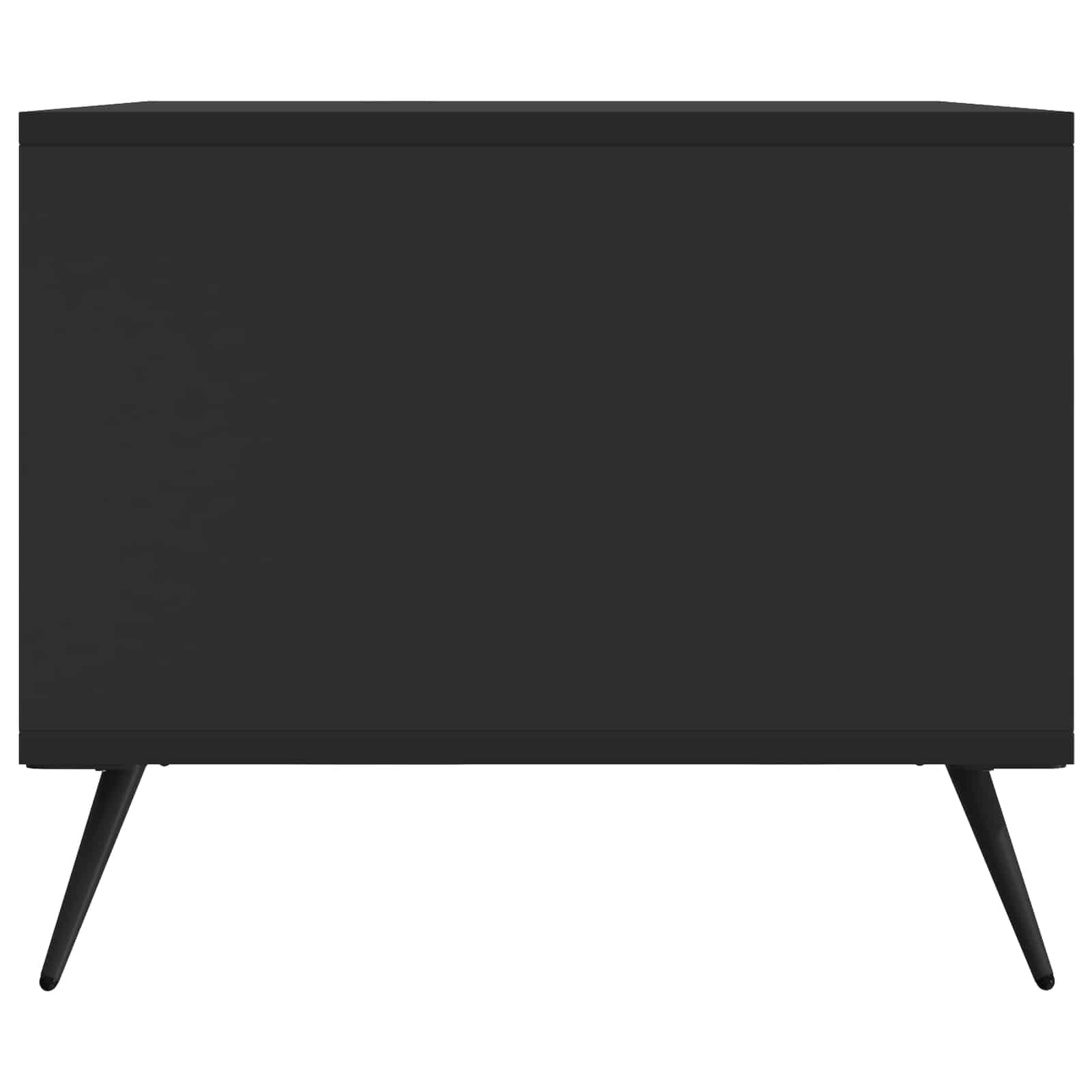 Tavolino da salotto Nero 90 x 50 x 40 cm Legno ingegnerizzato