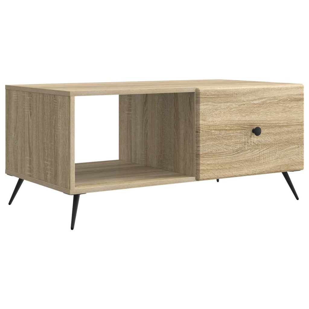 Tavolino da salotto Rovere Sonoma 90 x 50 x 40 cm