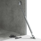 Tavolino da salotto Grigio Cemento 90 x 50 x 40 cm