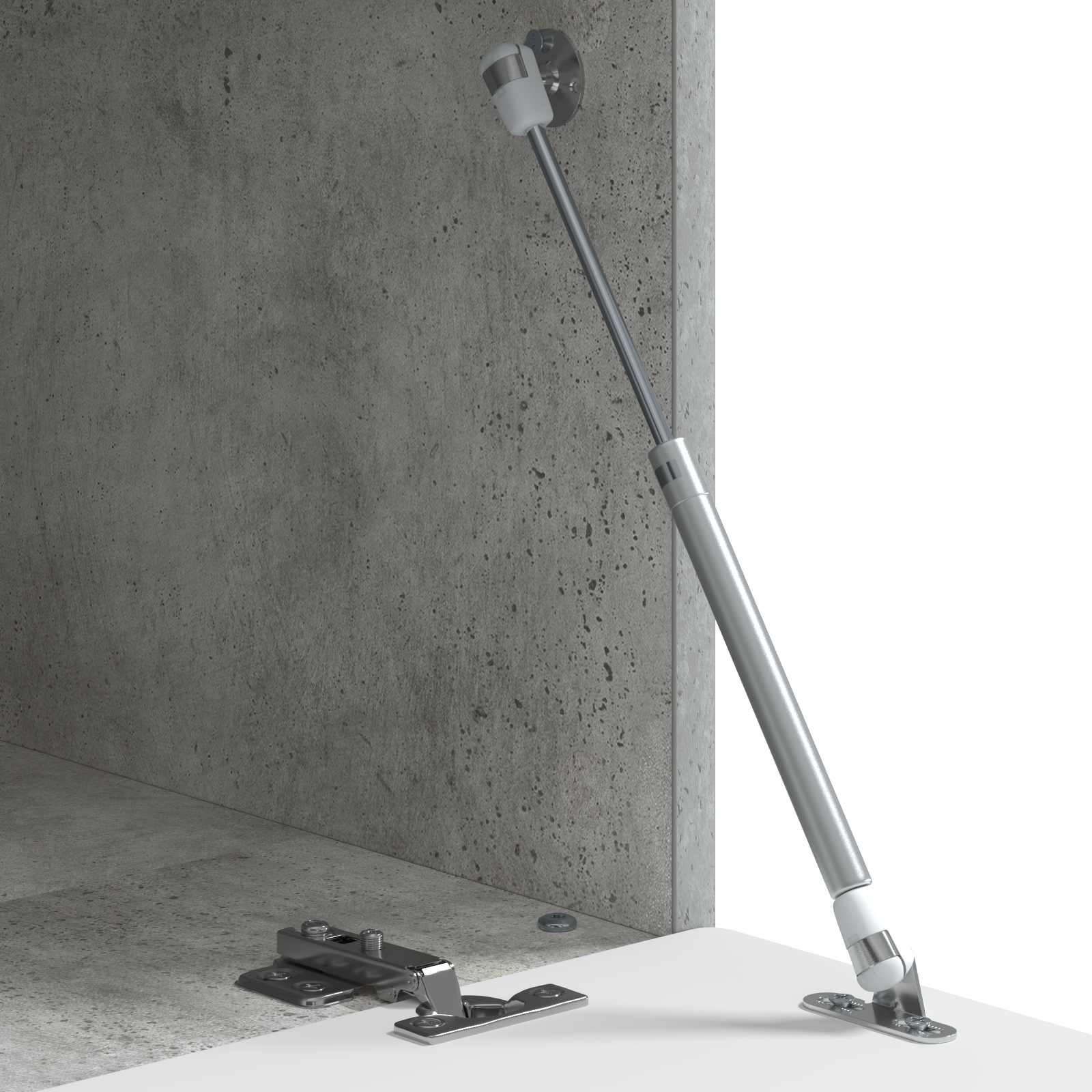 Tavolino da salotto Grigio Cemento 90 x 50 x 40 cm