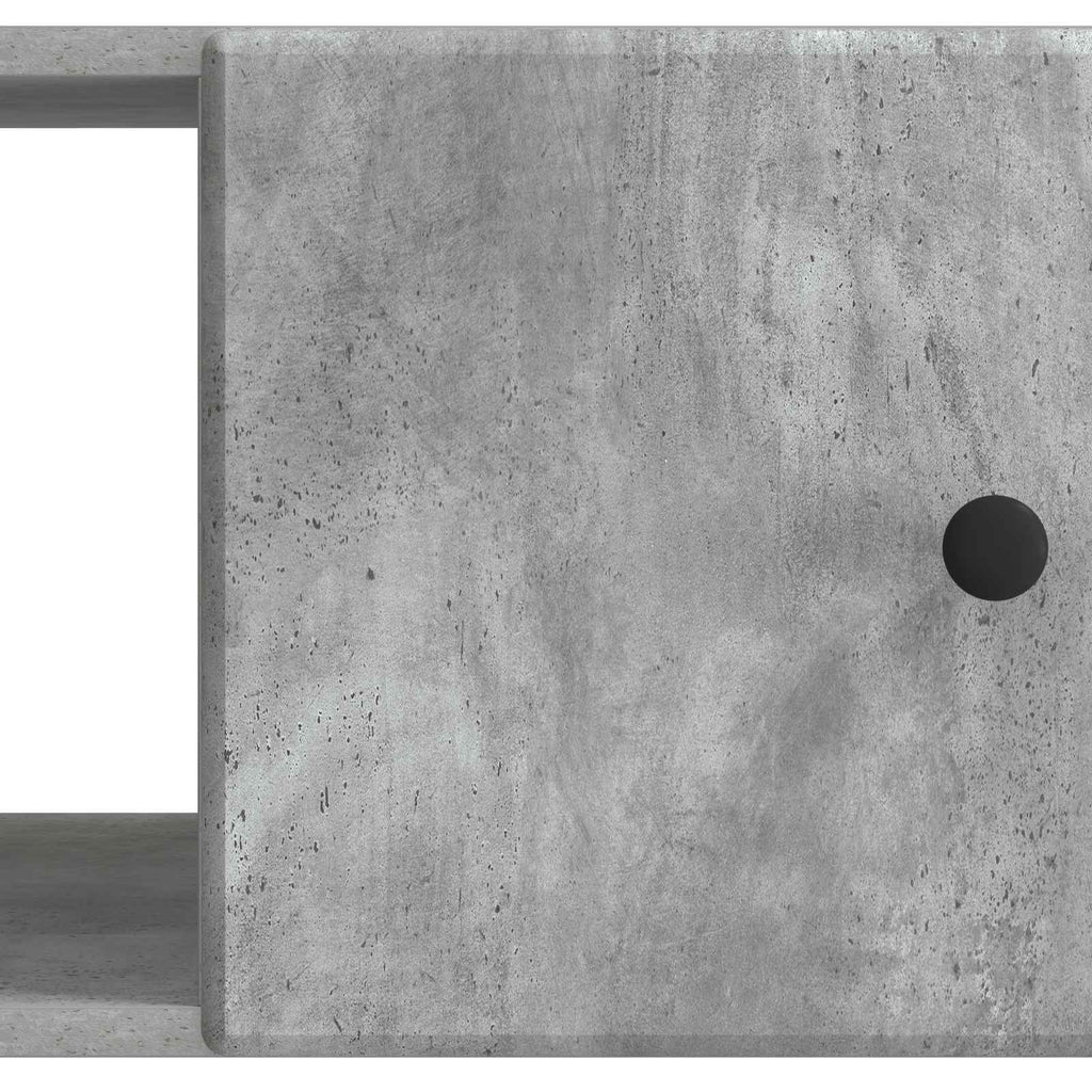 Tavolino da salotto Grigio Cemento 90 x 50 x 40 cm