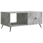 Tavolino da salotto Grigio Cemento 90 x 50 x 40 cm