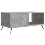 Tavolino da salotto Grigio Cemento 90 x 50 x 40 cm