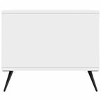 Tavolino da salotto Bianco Lucido 90 x 50 x 40 cm
