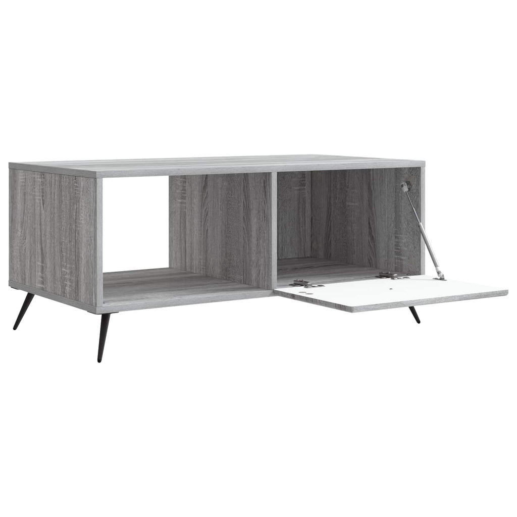 Tavolino da salotto Grigio Sonoma 90 x 50 x 40 cm