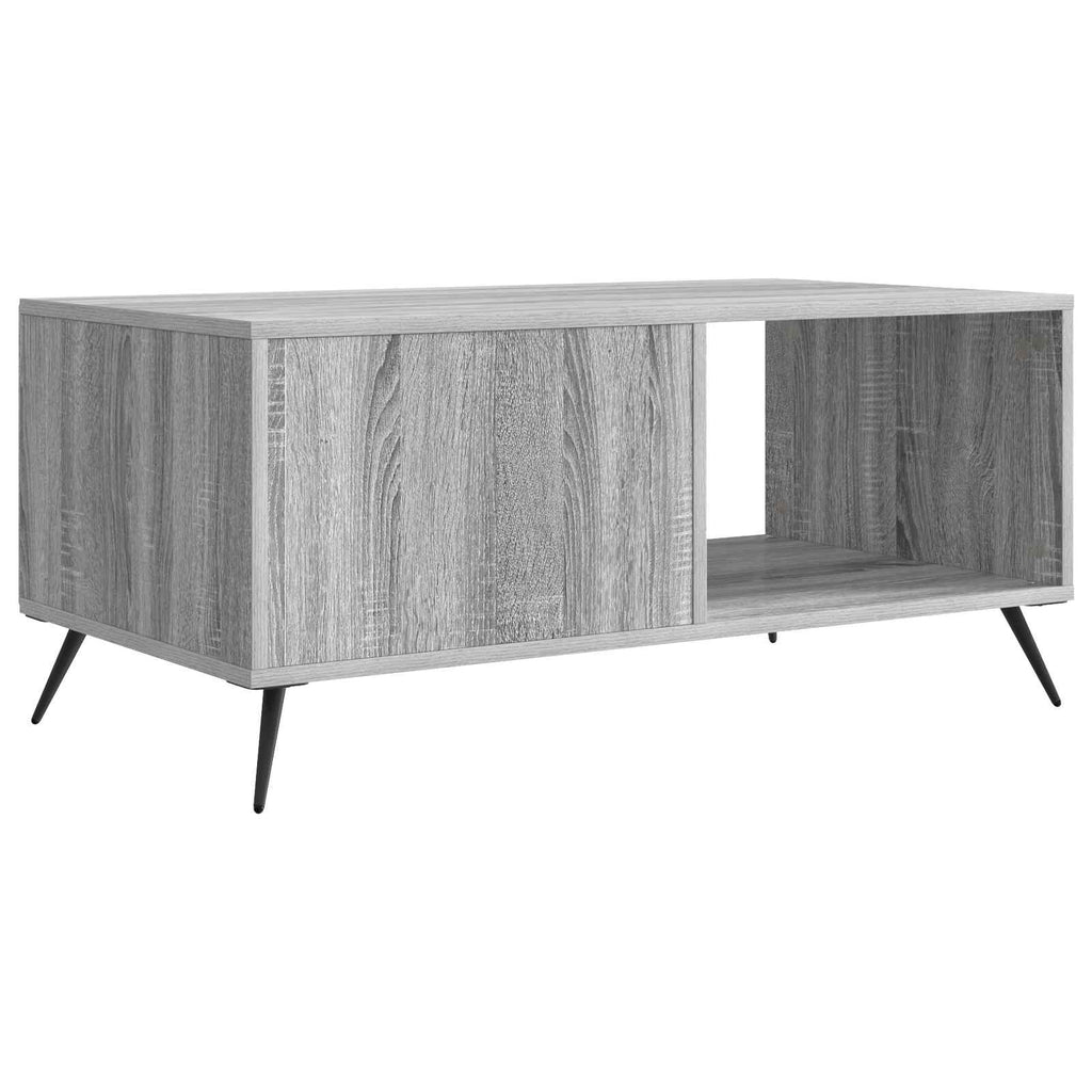 Tavolino da salotto Grigio Sonoma 90 x 50 x 40 cm