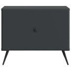 Tavolino da salotto Nero 49 x 50 x 40 cm Legno ingegnerizzato