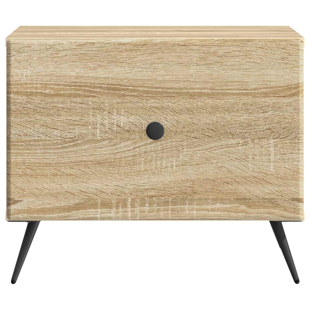 Tavolino da salotto con cassetto Rovere Sonoma 49 x 50 x 40 cm