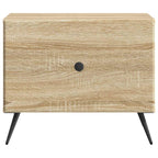 Tavolino da salotto con cassetto Rovere Sonoma 49 x 50 x 40 cm