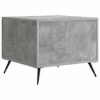 Tavolino da salotto con cassetto Grigio Cemento 49 x 50 x 40 cm