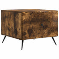 Tavolino da salotto con cassetto Rovere Fumo 49 x 50 x 40 cm